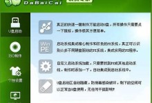 大白菜U盘启动教程PE（使用大白菜U盘PE，快速解决系统故障与数据恢复）